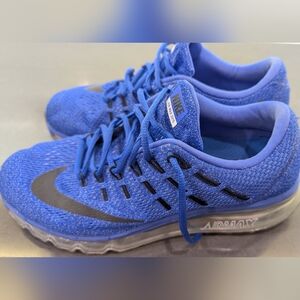 Nike Air Max 2016 Blue and Black Athletic Shoes 9.5